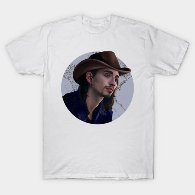 Umbrella Academy - Cowboy Hat Klaus Hargreeves T-Shirt by brainbag